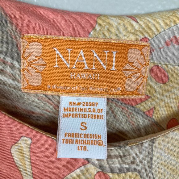 NANI HAWAII - S -  Sleeveless Aloha Dress - Picture 4 of 4